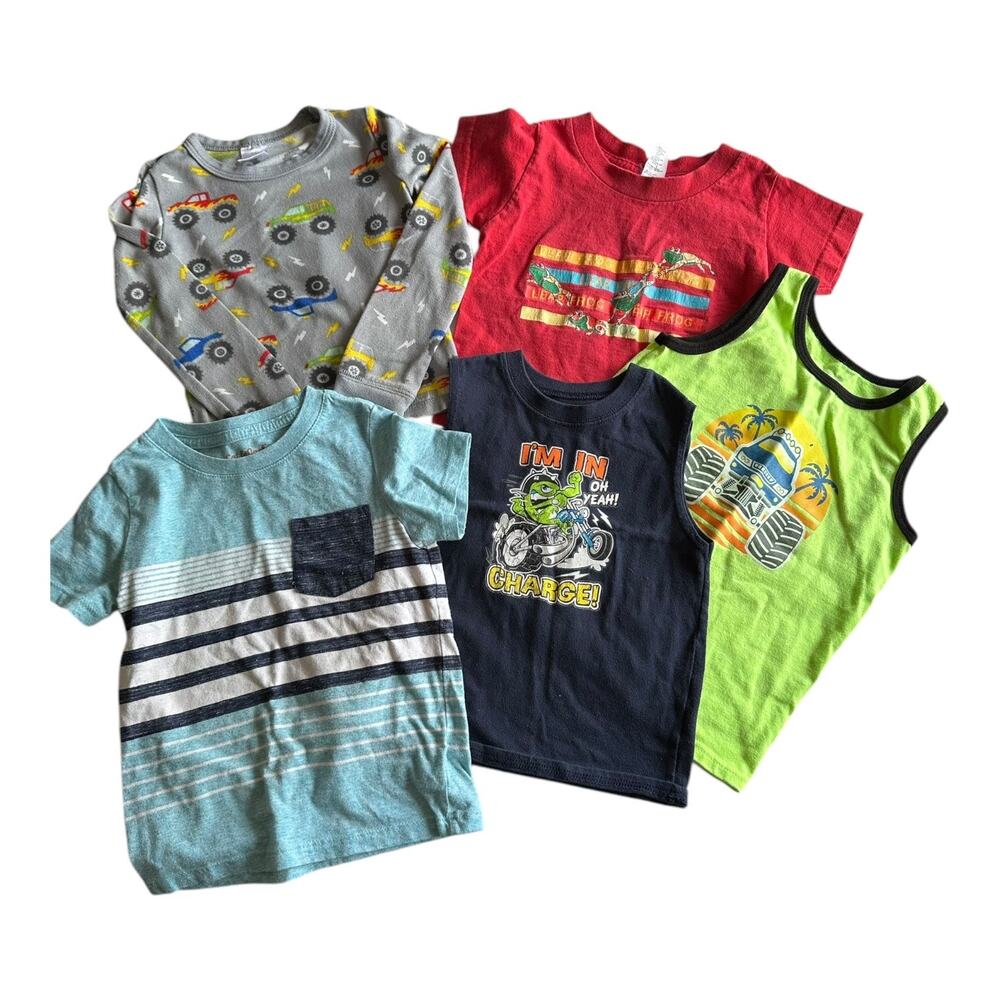 Kids Clothing Bundle Size 2T Boys Shirts